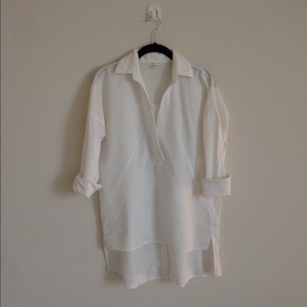 White large blouse